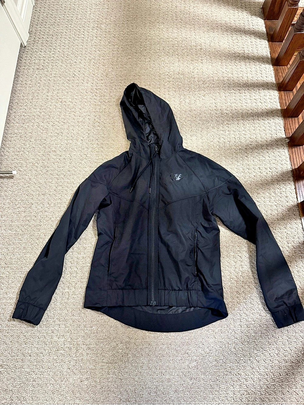 Nike Sportswear Windrunner Full-Zip Hooded Jacket Black XS